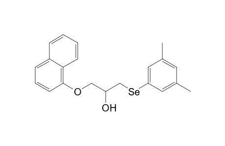 1-(3,5-dimethylphenyl)selanyl-3-(1-naphthyloxy)propan-2-ol