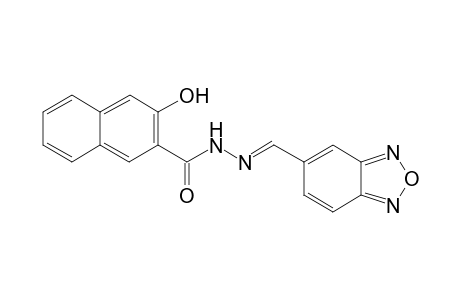 N-[(E)-2,1,3-benzoxadiazol-5-ylmethyleneamino]-3-hydroxy-naphthalene-2-carboxamide