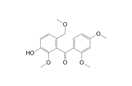 3-Hydroxy-6-(methoxymethyl)-2,2',4'-trimethoxybenzophenone