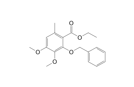 Ethyl 3,4-dimethoxy-2-benzyloxy-6-methylbenzoate