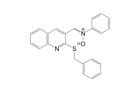 N-((2-(Benzylthio)quinolin-3-yl)methylene)aniline oxide