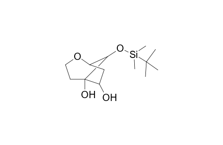 8-{[(t-Butyl)dimethylsilyl]oxy]-2-oxabicyclo[3.2.1]octane-5,6-diol