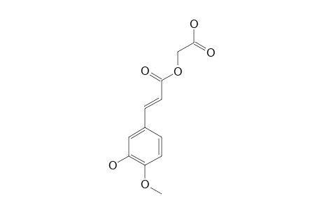 (E)-3-(3-HYDROXY-4-METHOXYPHENYL)-ACRYLIC-ACID-CARBOXYMETHYLESTER