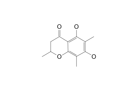 2,3-DIHYDRO-5,7-DIHYDROXY-2,6,8-TRIMETHYL-4H-1-BENZOPYRAN-4-ONE