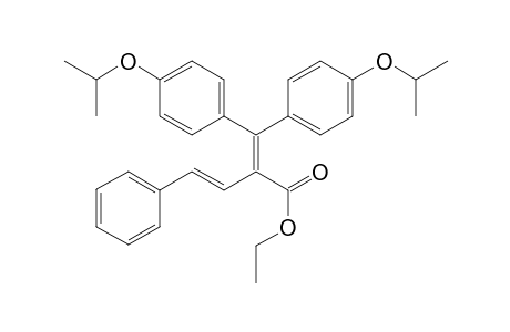 (E)-Ethyl 2-(bis(4-isopropoxyphenyl)methylene)-4-phenylbut-3-enoate