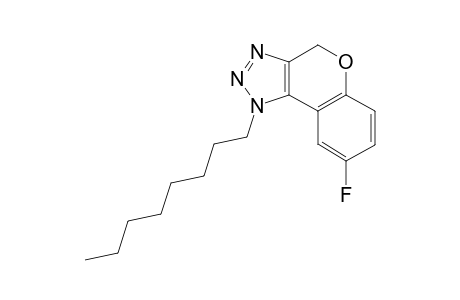 8-Fluoro-1-n-octyl-1,4-dihydrochromeno[4,3-d]-1,2,3-triazole