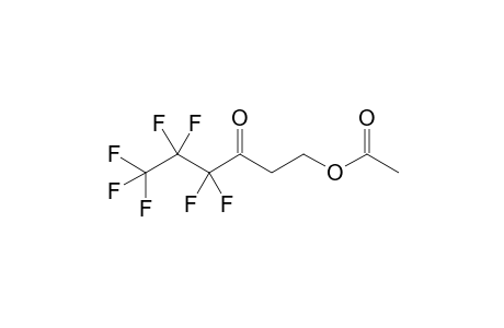 4,4,5,5,6,6,6-heptafluoro-3-oxohexyl acetate