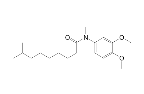 1-((3,4-dimethoxyphenyl)methylaminocarbonyl)-7-methyloctane