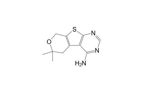 6,6-dimethyl-5,8-dihydro-6H-pyrano[4',3':4,5]thieno[2,3-d]pyrimidin-4-amine