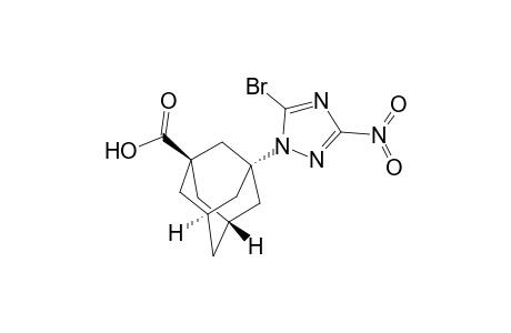 3-(5-Bromo-3-nitro-1H-1,2,4-triazol-1-yl)tricyclo[3.3.1.1~3,7~]decane-1-carboxylic acid
