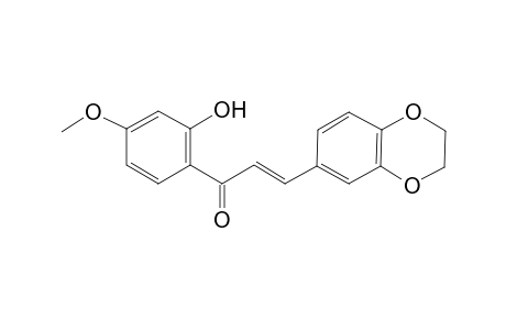 Propenone, 1-(2-hydroxy-4-methoxyphenyl)-3-(benzo-1,4-dioxan-6-yl)-