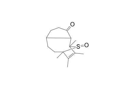 1,9,10,11-tetramethyl-12-thiatricyclo[7.2.1.1.0(2,6)]dodeca-10-en-3-one 12-Oxide