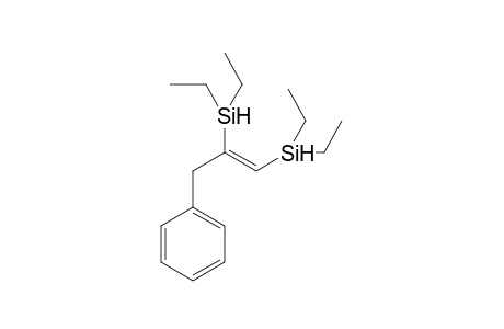 (Z)-(3-Phenylprop-1-ene-1,2-diyl)bis(diethylsilane)