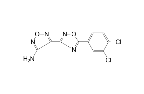 4-[5-(3,4-dichlorophenyl)-1,2,4-oxadiazol-3-yl]-1,2,5-oxadiazol-3-ylamine