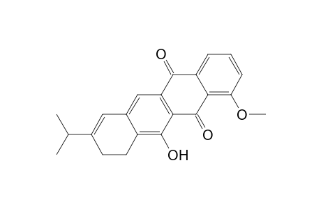 7,8-Dihydro-6-hydroxy-9-isopropyl-4-methoxy-5,12-naphthacenedione