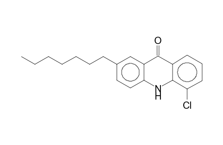5-Chloro-2-heptyl-10H-acridin-9-one