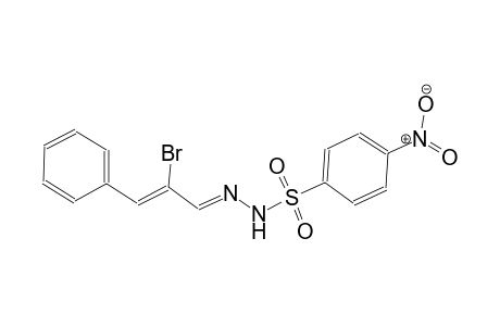 N'-[(E,2Z)-2-bromo-3-phenyl-2-propenylidene]-4-nitrobenzenesulfonohydrazide