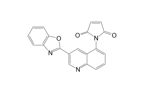 3-Benzoxazol-2-ylquinoline-5-maleimide