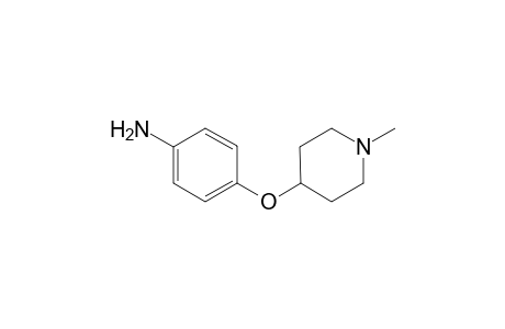 4-[(1-methylpiperidin-4-yl)oxy]aniline