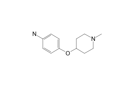 4-[(1-methylpiperidin-4-yl)oxy]aniline