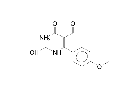 Z-2-HYDROXYMETHYLAMINO-2-(4-METHOXYPHENYL)-2-FORMYLACRYLAMIDE