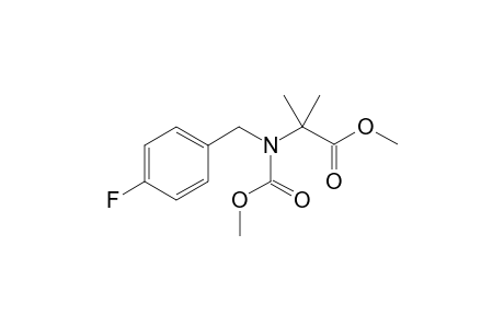 methyl 2-(4-fluorobenzyl(methoxycarbonyl)amino)-2-methylpropanoate