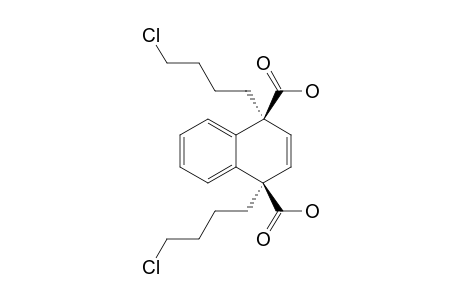 (CIS)-1,4-(4-CHLOROBUTYL)-1,4-DIHYDRONAPHTHALENE-1,4-DICARBOXYLIC-ACID