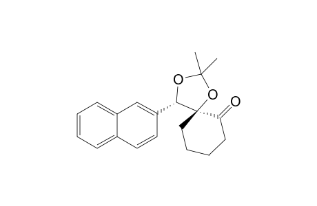 (4S,5S)-2,2-dimethyl-4-(naphthalen-2-yl)-1,3-dioxaspiro[4.5]decan-6-one
