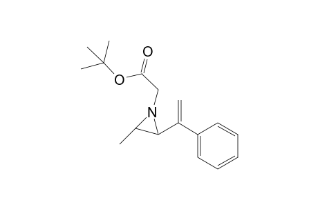 (2'RS,3'RS)-and (2'RS,3'SR)-tert-Butyl 2-[2'-methyl-3-(1-phenylvinyl)aziridin-1-yl]acetate