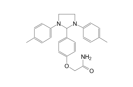 acetamide, 2-[4-[1,3-bis(4-methylphenyl)-2-imidazolidinyl]phenoxy]-