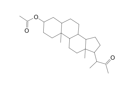 24-Nor-5.alpha.-cholan-22-one, 3.beta.-hydroxy-, acetate, (20S)-