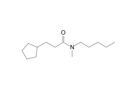 Propionamide, 3-cyclopentyl-N-methyl-N-pentyl-