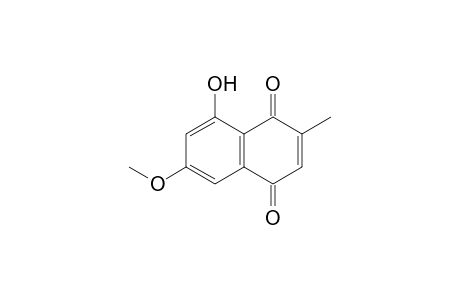 8-Hydroxy-6-methoxy-2-methyl-1,4-naphthoquinone