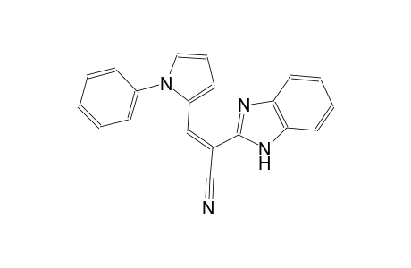 (2Z)-2-(1H-benzimidazol-2-yl)-3-(1-phenyl-1H-pyrrol-2-yl)-2-propenenitrile