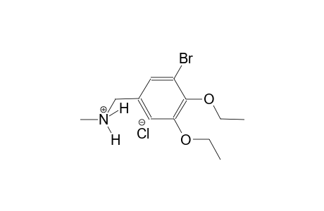 (3-bromo-4,5-diethoxyphenyl)-N-methylmethanaminium chloride
