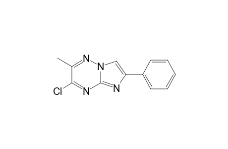 2-Methyl-3-chloro-6-phenylimidazo[1,2-b]-1,2,4-triazine