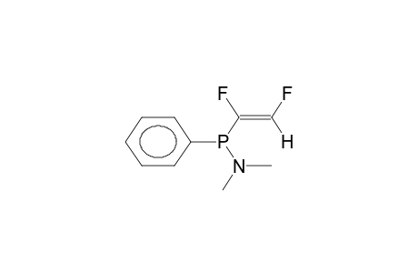N,N-DIMETHYL (E)-1,2-DIFLUOROVINYL(PHENYL)PHOSPHINOUS ACID AMIDE