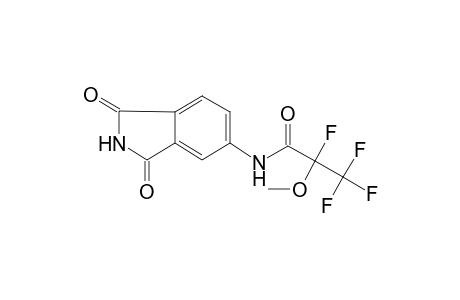 N-(1,3-Dioxo-2,3-dihydro-1H-isoindol-5-yl)-2,3,3,3-tetrafluoro-2-methoxy-propionamide