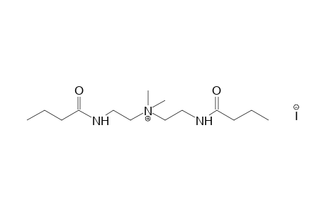 bis(2-butyramidoethyl)dimethylammonium iodide