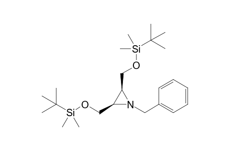 (2R,3S)-1-Benzyl-2,3-bis-(tert-butyl-dimethyl-silanyloxymethyl)-aziridine