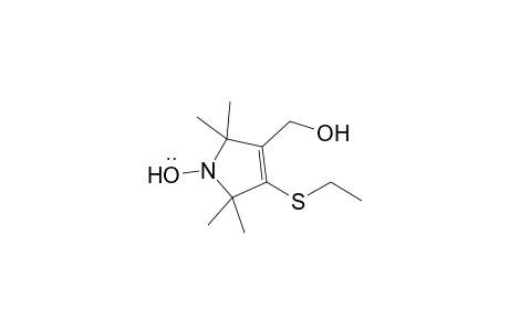 4-Ethylthio-3-hydroxymethyl-2,2,5,5-tetramethyl-2,5-dihydro-1H-pyrrol-1-yloxyl radical