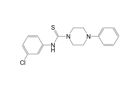 N-(3-chlorophenyl)-4-phenyl-1-piperazinecarbothioamide