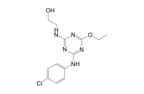 ethanol, 2-[[4-[(4-chlorophenyl)amino]-6-ethoxy-1,3,5-triazin-2-yl]amino]-
