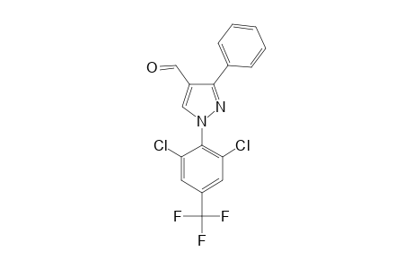 1-(2,6-DICHLORO-4-TRIFLUOROMETHYL)-3-PHENYL-1H-PYRAZOLE-4-CARBALDEHYDE