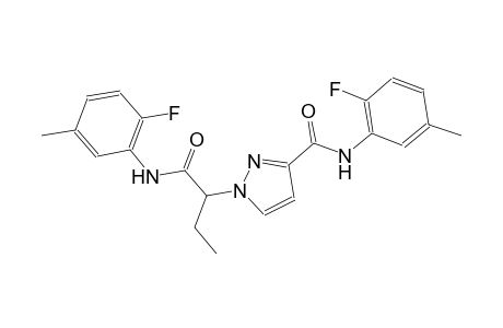 1H-pyrazole-1-acetamide, alpha-ethyl-N-(2-fluoro-5-methylphenyl)-3-[[(2-fluoro-5-methylphenyl)amino]carbonyl]-
