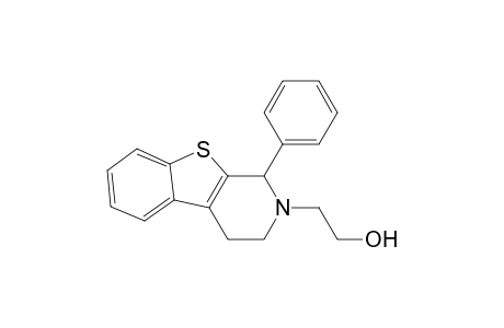 Benzothieno[2,3-c]pyridine-2(1H)-ethanol, 3,4-dihydro-1-phenyl-, (.+-.)-