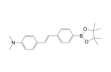 (E)-2-{4-[4-(N,N-Dimethylamino)styryl]phenyl}-4,4,5,5-tetramethyl-1,3,2-dioxaborolane