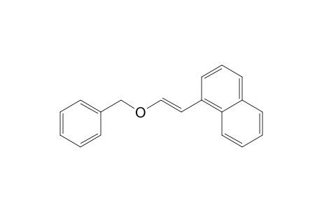 1-[ 2'-Benzyloxyethenyl]naphthalene
