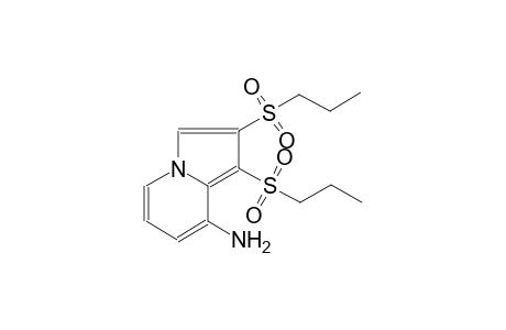 1,2-Bis-(propane-1-sulfonyl)-indolizin-8-ylamine