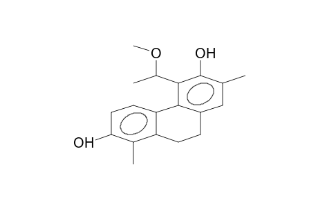 2,6-PHENANTHRENEDIOL, 9,10-DIHYDRO-5-(1-METHOXYETHYL)-1,7-DIMETHYL-